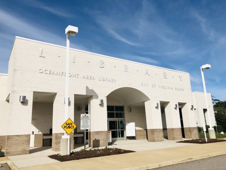 oceanfront library, Virginia Beach